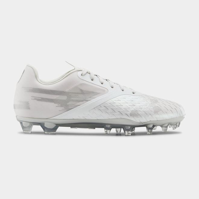 Under Armour Blur Lux MC - Panske Lacrosse Obuv - Biele/Metal Strieborne